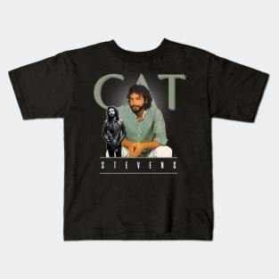 Cat stevens +++ 70s aesthetic Kids T-Shirt